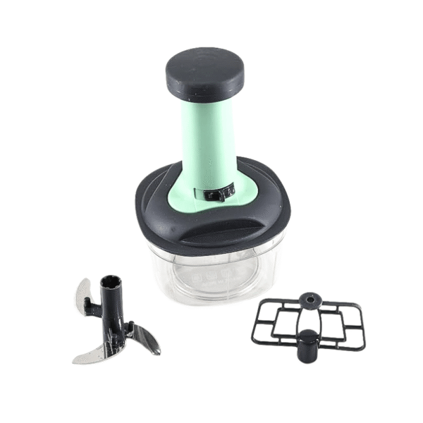 Push Chopper 650ml – 5 Blade Manual Food Cutter