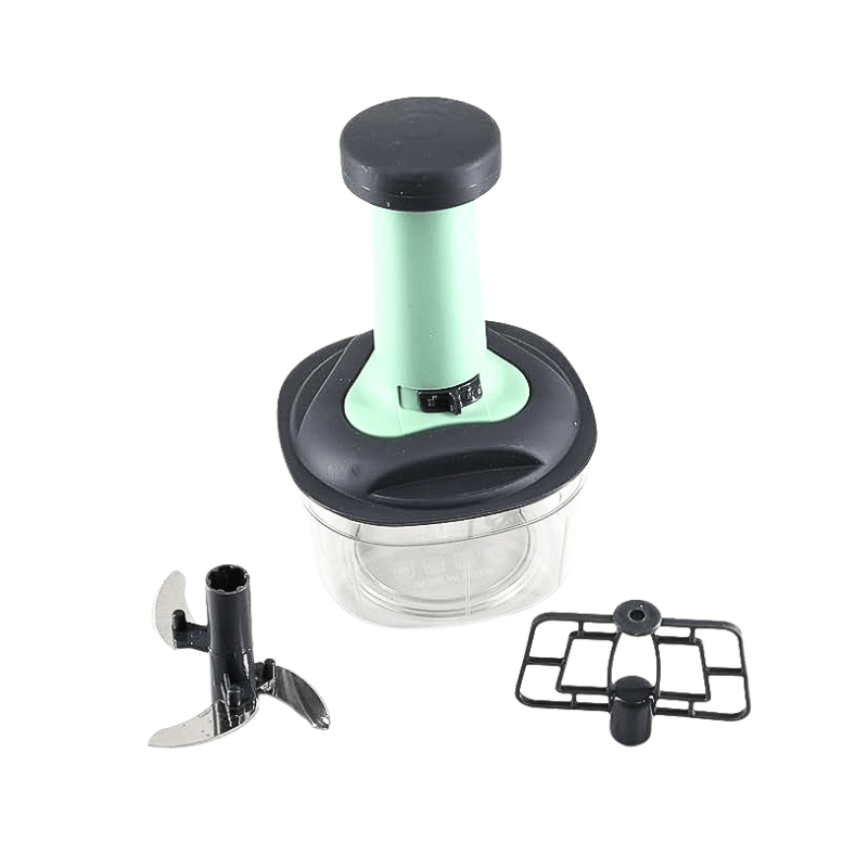 Push Chopper 650ml – 5 Blade Manual Food Cutter