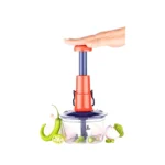 650ml Push Chopper – Handy Manual Vegetable Cutter