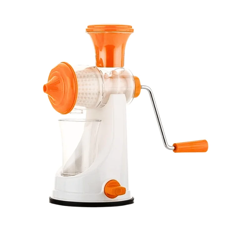 ABS Fruit Juicer (Round) with P.P. Jali – Manual Hand Press Juicer