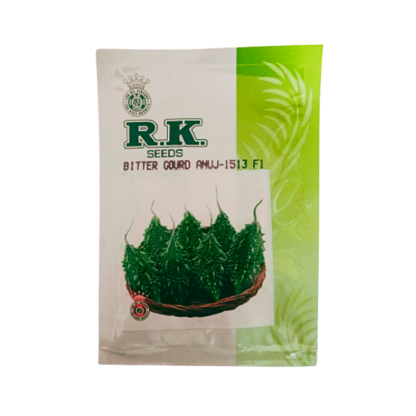 R.K.-Seeds-Bitter-Gourd-Anuj-1513-F1.png R.K. Seeds Bitter Gourd Anuj 1513 F1 Vegetable Seeds - Image 1